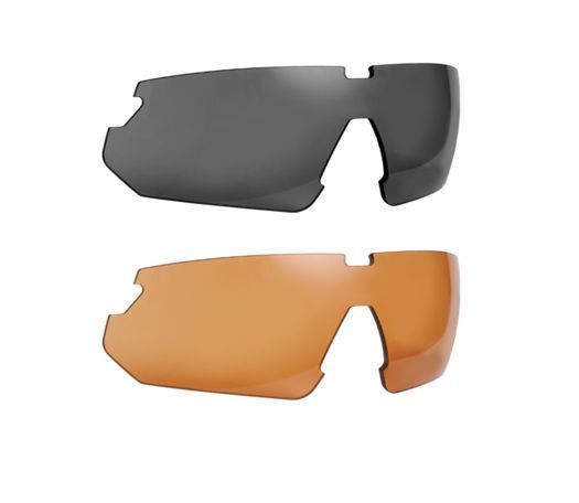 Тактичні окуляри Helikon-Tex LanRay Glasses Shooting Pro Set Black/Clear AG-LSP-PM-0100G A8863 фото