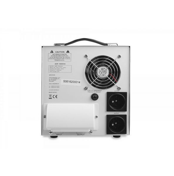 Стабілізатор напруги Volt Polska AVR 10000VA 8-11% 5AVRZ10000 W2096 фото