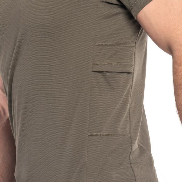 Футболка термоактивная Helikon-Tex Funnel Neck QD Olive Green TS-FUN-QD-02 A9607 фото