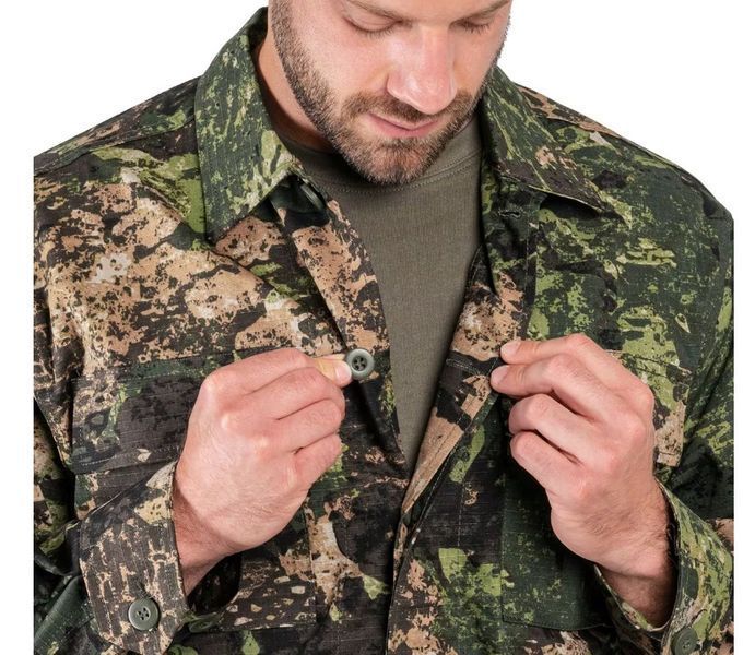 Китель 100% хлопок толстовка военный Mil-Tec Teesar BDU Rip-Stop Phantomleaf WASP I Z3A 11843767- P123444 фото