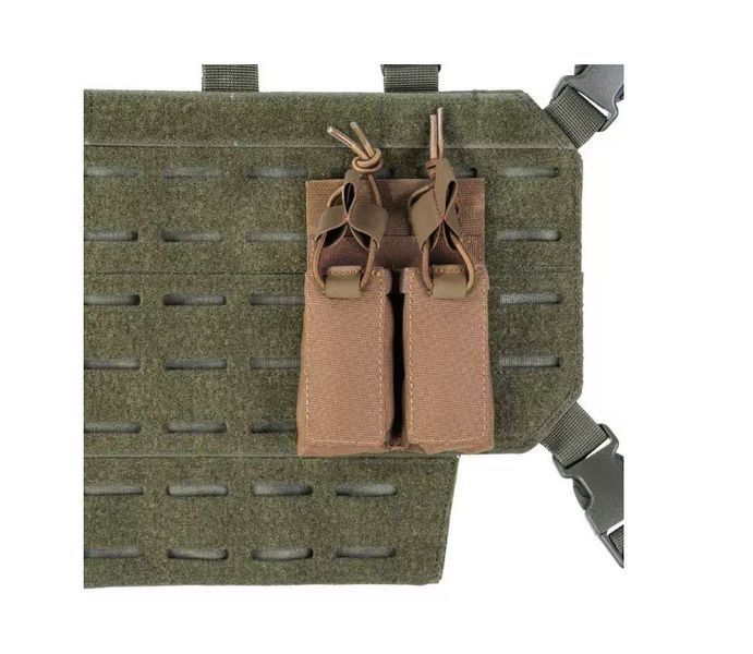 Підсумок подвійний для магазинів пістолет Mil-Tec Double Magazine Pouch Hook Dark Coyote 13495819 P1236745 фото