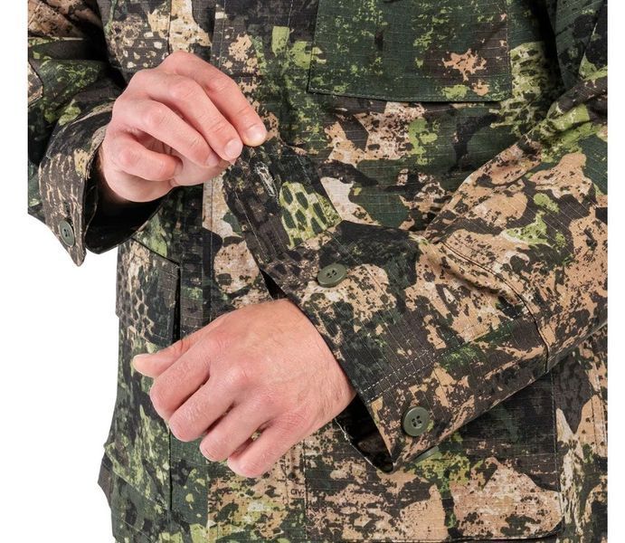 Китель 100% хлопок толстовка военный Mil-Tec Teesar BDU Rip-Stop Phantomleaf WASP I Z3A 11843767- P123444 фото