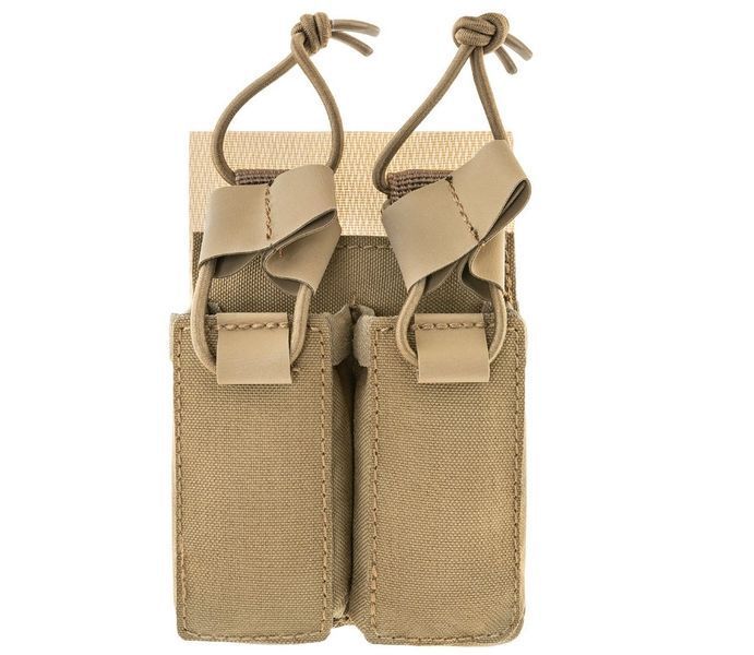 Підсумок подвійний для магазинів пістолет Mil-Tec Double Magazine Pouch Hook Dark Coyote 13495819 P1236745 фото