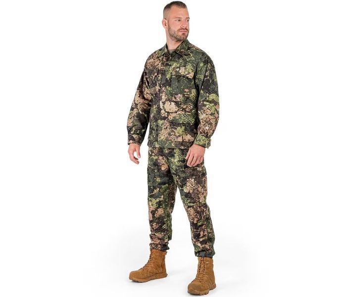 Китель 100% хлопок толстовка военный Mil-Tec Teesar BDU Rip-Stop Phantomleaf WASP I Z3A 11843767- P123444 фото