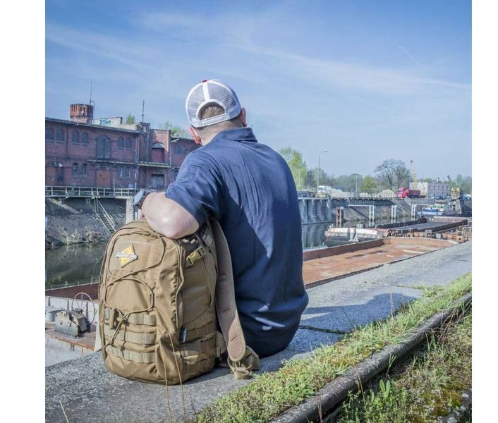 Рюкзак легкий Helikon-Tex EDC Cordura 21 л Coyote PL-EDC-CD-11 P1237204 фото