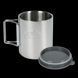 Термокухоль + чохол Helikon-Tex Thermo Cup 250 мл складана ручка, кришка, подвійні стінки TK-TK1-SS-15 M12255551456 фото 1