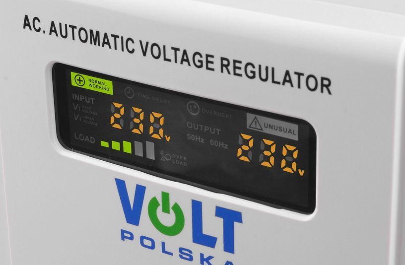 Стабілізатор напруги Volt Polska AVR 10000VA 8-11% 5AVRZ10000 W2096 фото